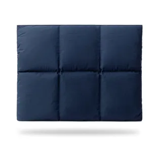 Custodia per laptop trapuntata blu scuro, borsa protettiva universale da 13-14 pollici PC.