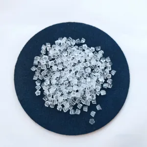 Klare Silikon Blumen Ohrringrückseite Detailansicht, transparente Stiftstopper im Gros.