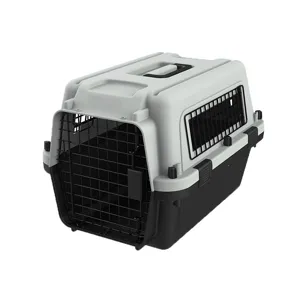 Pet Airline Carrier Travel Box Portable Dog Cat Kennel Hard-Sided Kennel Pet Transportation Case Air Travel Approved Pet Crate