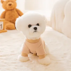 Schuene Winter Hundesweatshirt Fleece Haustierkleidung fuer kleine Hunde Welpen Teddy.