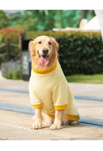 Großer Hund Fleece-Pullover, warme Winter Haustierbekleidung für große Hunde, süße Hundekleidung.