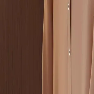 Λεπτομερές κοντινό πλάνο που δείχνει λεπτή υφή και κομψό σχεδιασμό για αξεσουάρ γκαρνταρόμπας.