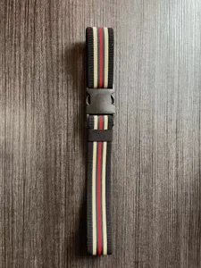 Ceinture élastique extensible pour hommes et femmes, ceinture invisible sans boucle.