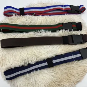 Vrouwen onzichtbare elastische riem rekbare tailleband voor casual jeans accessoires