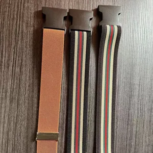 Ceinture extensible invisible boucle reglable taille elastique pantalon article principal
