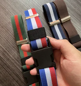 Ceinture élastique paresseuse extensible invisible pour femmes hommes jeans mode