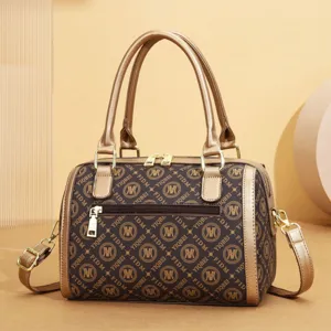 2025 New Fashion Women Handbag Vintage Monogram Pillow Bag Large Capacity Crossbody Bag