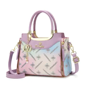 Sac a main elegant pour femme en cuir PU degrade sac bandouiliere porte epaule quotidien.