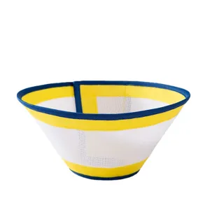 Breathable Mesh Elizabethan Collar Soft Pet Recovery Cone Anti-Bite Neck Cone for Cats Dogs Protective Pet Supplies