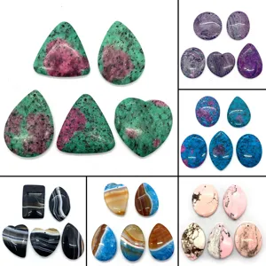 Natürliche Achat Kristall Quarz Stein Geode Scheibe Geometrische Anhänger Set Für DIY Pullover Halskette Schmuckherstellung Handwerk Zubehör