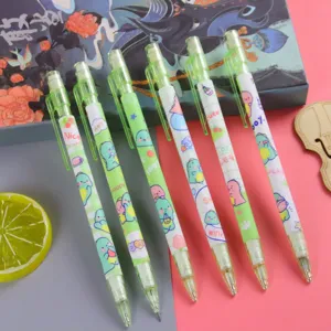 Nettes Cartoon-Dinosaurier Druckbleistift 0.5mm Set für Schüler