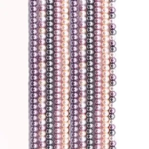 Bunte Glas Imitation Perle Abackus Perlen Halbfertige DIY Schmuck Zubehör Für Basteln Design