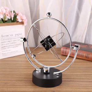 Metalen celestiale kinetische bureau speelgoed perpetuum mobile slingertje decoratie cadeau