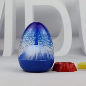 Liquid motion volcano toy sensory gadget desktop ornament stress relief fluid timer gift.