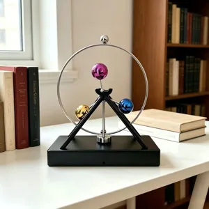 Hemelse beweging eeuwig bureau speelgoed, kinetische kunst sculptuur kantoor decoratie.