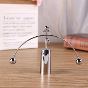 Creative metal balance toy physics science desk ornament home office decoration gift