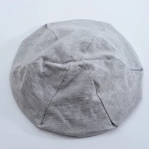 bonnet de nuit en coton respirant mince couleur unie turban chapeau ete femmes coupe-vent