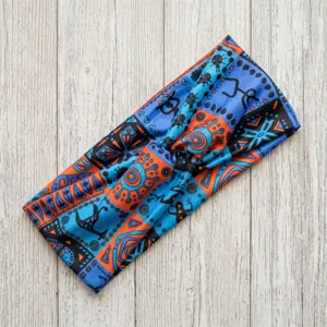 Fascia sportiva stampa boho, fascia elastica fitness yoga per corsa allenamento all'aperto.