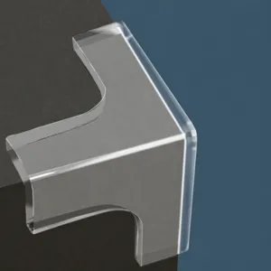 Transparent silicone table corner protector child safety baby proofing guard for furniture desk