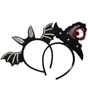 Halloween serre-tête aile de chauve-souris globe oculaire accessoire fête effrayant