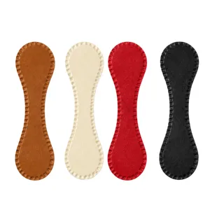 Clips magneticos para dobladillo de pantalones, set de 4 sujetadores de cuero sintetico