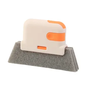 Removable 2-in-1 window groove cleaning brush, multifunctional household gap brush for sill.