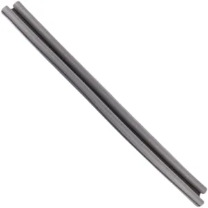 Boudin de porte en mousse grise double tube isolation thermique et anti-poussière efficace.