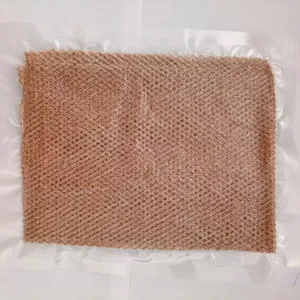 Éponge de filet de bain exfoliante Gommage en filet africain pour le nettoyage du corps.