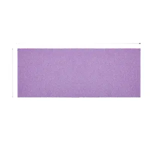 Filet de bain exfoliant africain violet éponge de gommage corporel pour sauna douche.