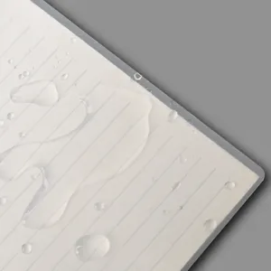 A5 Nachfülbarer Raster-Notizbuch mit wasserdichter PP-Weichhülle für den täglichen Bürogebrauch.