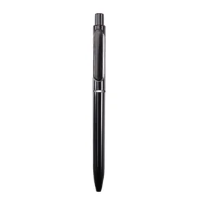 Elegante penna gel nera retrattile e professionale ideale per la scrittura fluida.