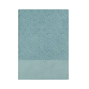 Retro geometric patterned hardcover notebook, business diary and notepad for daily office use.
