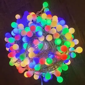 Guirlande Lumineuse LED Globe de Camping en Plein Air Étanche Piles USB Fée Lumières Pour Noël Fête de Mariage Décoration Intérieure