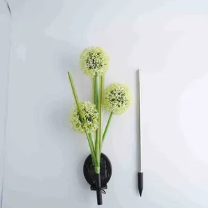 Solar LED Löwenzahn Gartenleuchte wasserdicht Außen Rasen Landschaft Stecker Dekoration