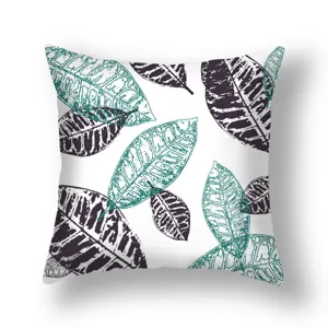 Geometric Printed Throw Pillow Case Peach Skin Velvet Cushion Cover Soft Breathable Pillowcase For Sofa Living Room Decor