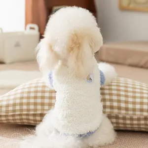 Süße Koala Patch Pet Fleece Kleidung Warme Winter Hundeweste Welpen Bekleidung Für Kleine Und Mittlere Hunde