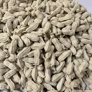 Großhandel gehäkelte Erdnuss Anhänger handgemachte DIY Strick Zubehör Schlüsselanhänger Material