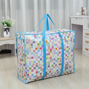 Large capacity waterproof storage bag for clothes, quilts and blankets, durable moving packing bag.