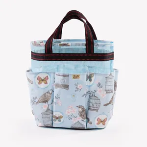 Portable waterproof mesh shower caddy tote bag for gym swimming travel cosmetic storage.