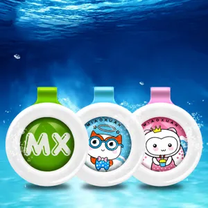 Clip anti-moustique dessin animé pour enfants étanche portable anti-insectes 1pc.