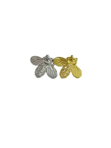 Hip hop bee zircon grillz single tooth cap rhinestone jewelry fashion stage accessory