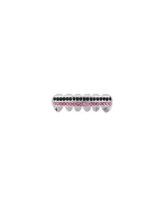 Hip Hop Grillz Double Row Rhinestone Teeth Caps Fashion Party Dental Jewelry Accessory
