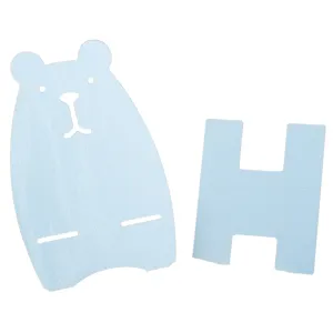 Niedlicher blauer Holz Bär Handyhalter und Schreibtischständer, kreative Cartoon Basis.