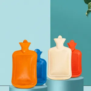 Rubber hot water bottle winter warm hand bag thick anti-explosion safe water filling bag
