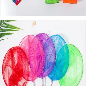 Kinder Teleskop Kescher bunte Schmetterlingsnetz Insektenkescher für Outdoor Abenteuer Spiel