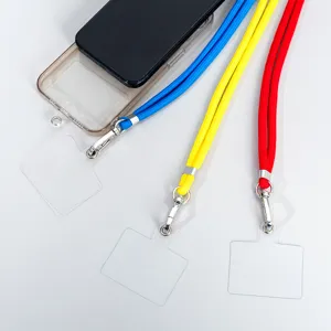 Crossbody Phone Lanyard Universal Neck Strap with Clear Tether Tab and Metal Hook for Smartphone