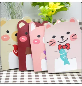 Simpatico taccuino mini animale cartone animato diario portatile regalo cartoleria