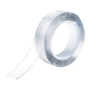 Transparant dubbelzijdig nanotape wasbaar helder acryl spoorloos kleefband magisch