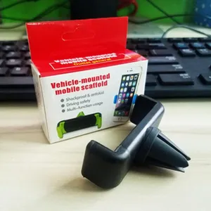 Universal car phone mount air vent mobile phone holder bracket for safe driving navigation