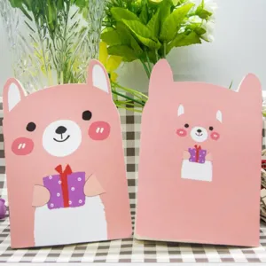Grazioso taccuino orsetto carino portatile mini diario agenda regalo per studenti carino